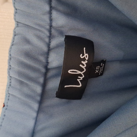 Lulu’s One Sweet Day Light Blue Floral Print XS - Picture 14 of 16